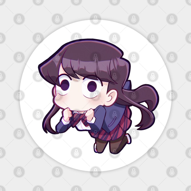 Komi Shouko Magnet by Despuntater